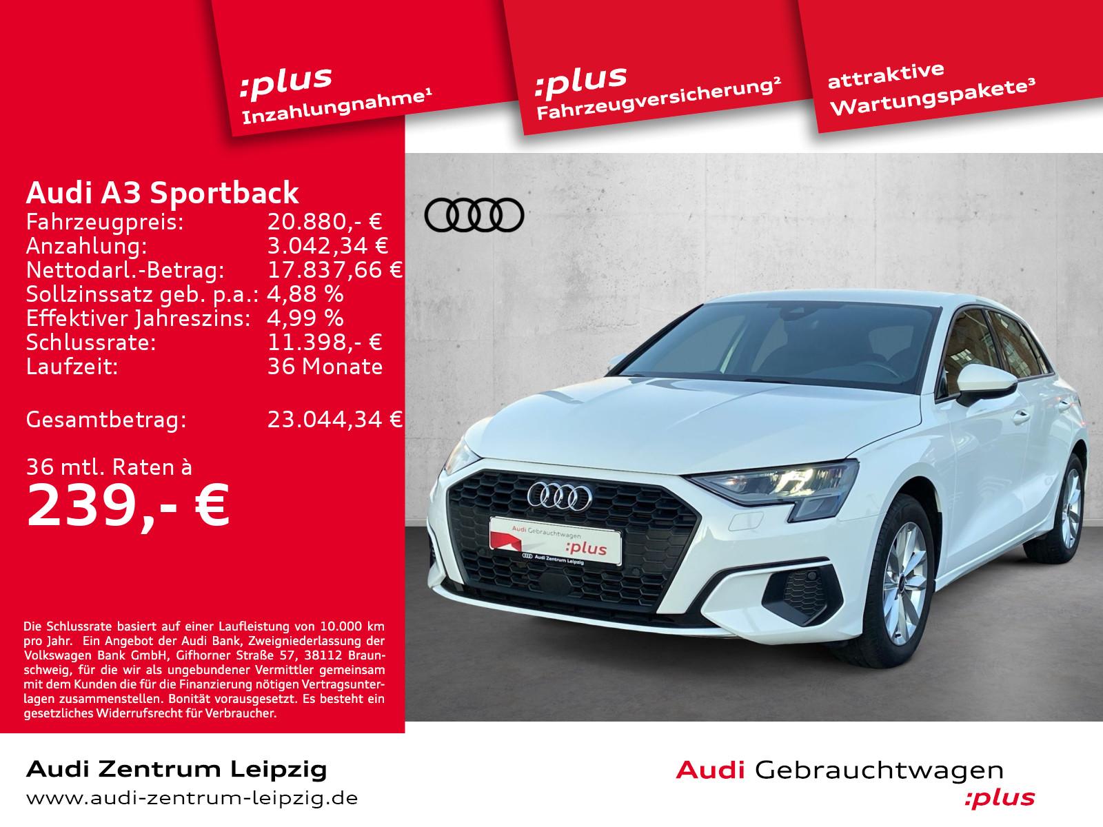 Audi A3 Sportback 30 TDI *dig.Cockpit*Connect*