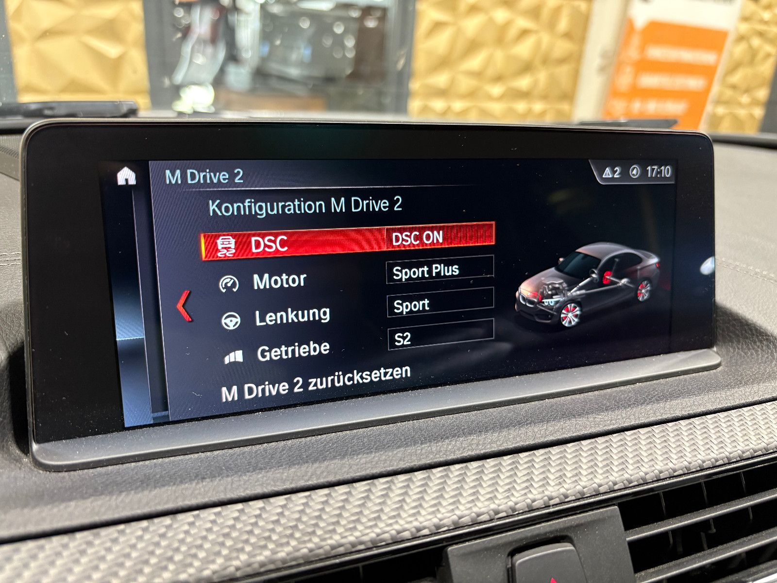 Fahrzeugabbildung BMW M2 Coupe Competition/MEMORY/CARBON/NAVI/PDC