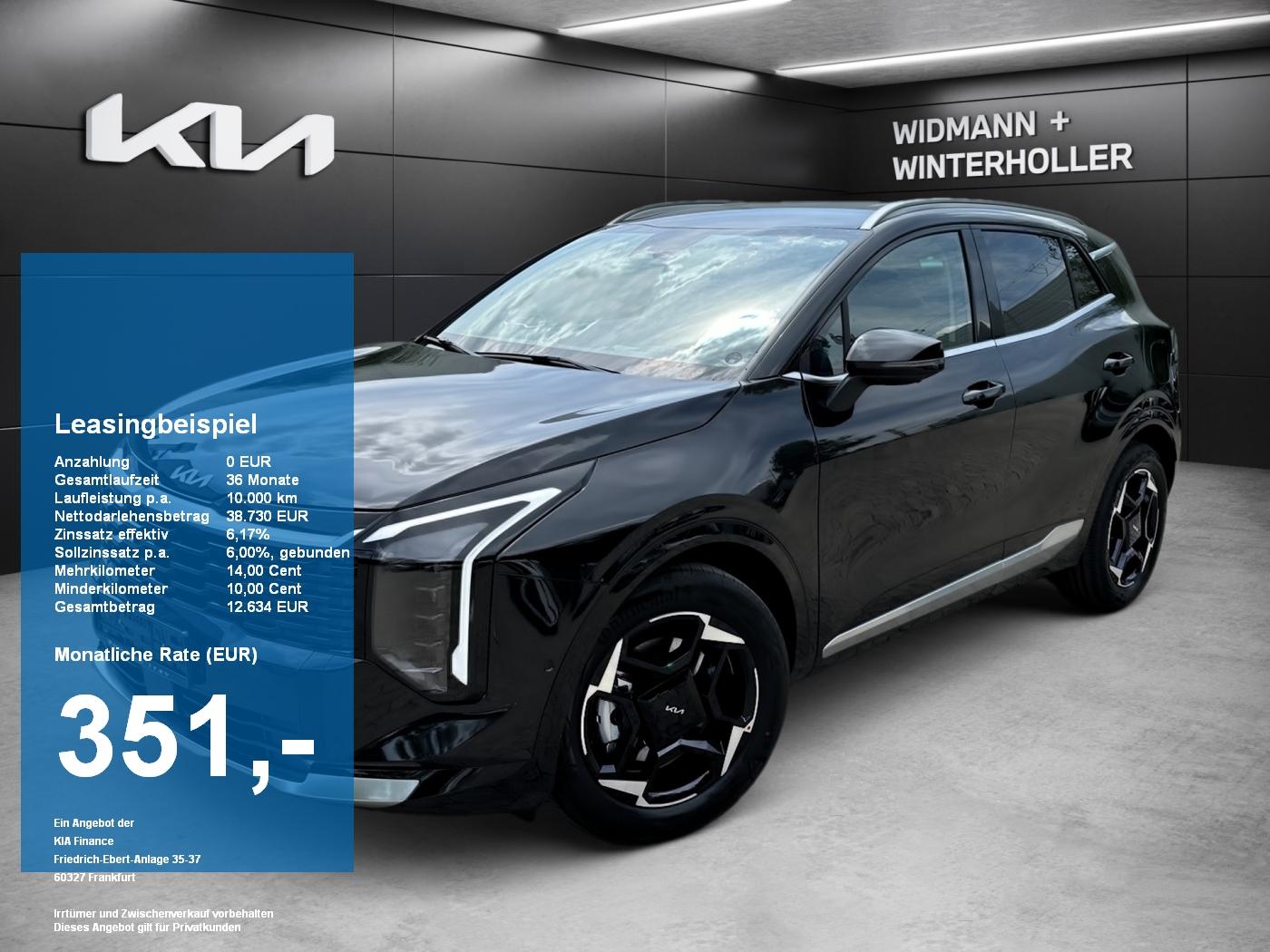 Kia Sportage 1.6d CRDi 48V 2WD HUD 360° H/K PCA BVM