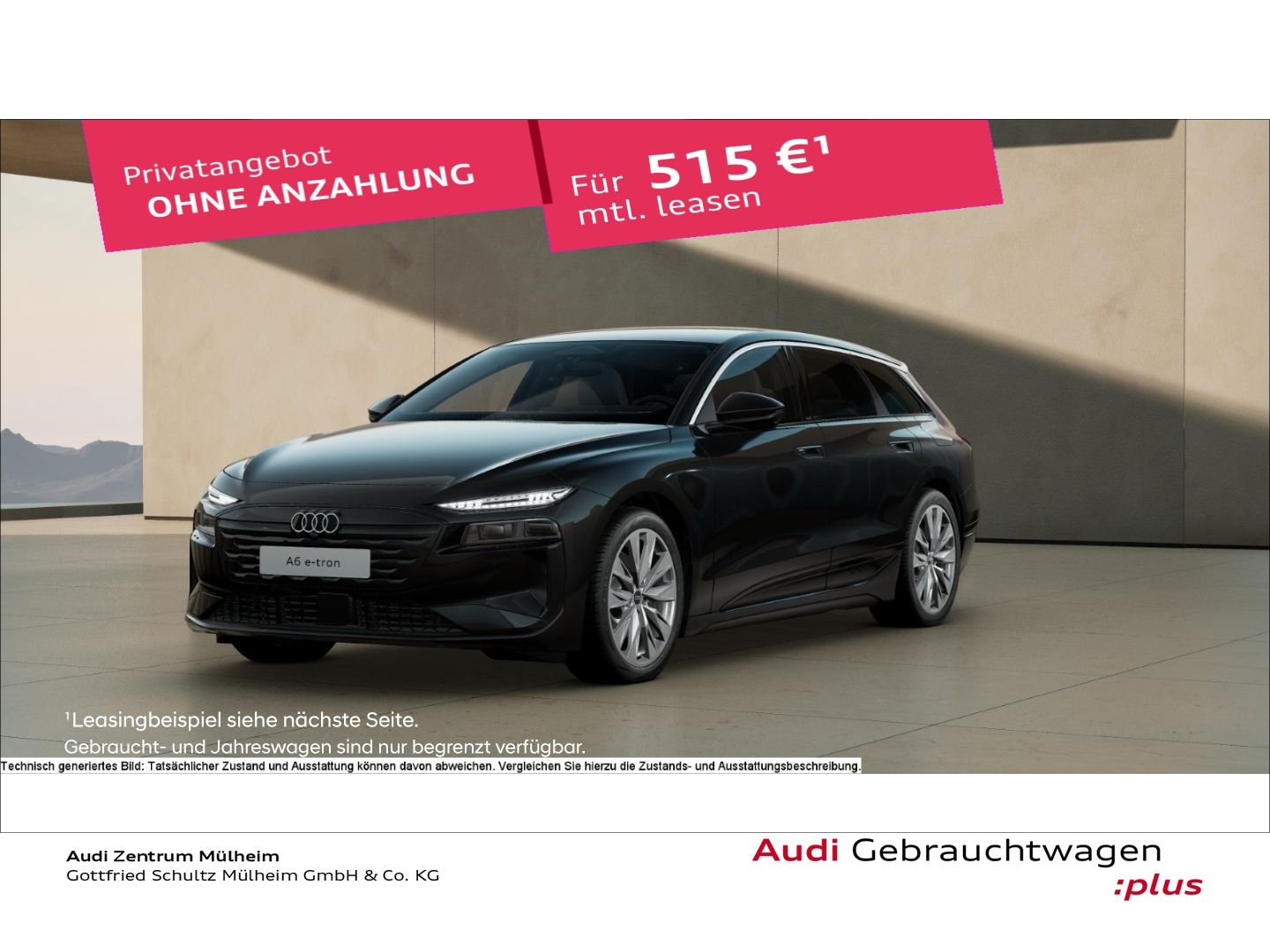 Audi A6 e-tron Avant 210 KW ACC AHK virtual Tech Plus