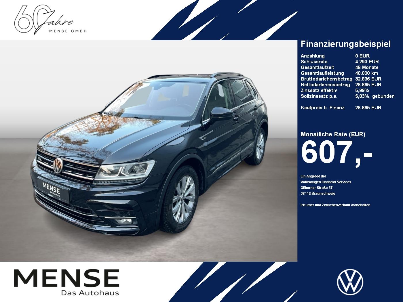 Volkswagen Tiguan 2.0 TSI DSG R-Line CarPlay|AHK|Pano|SD|LM