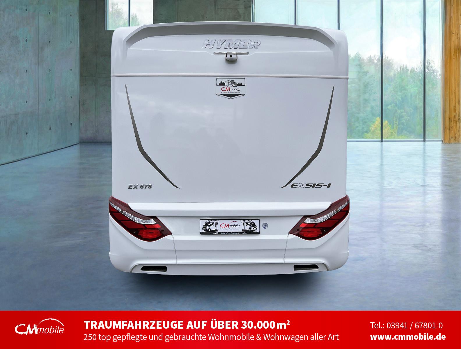 HYMER / ERIBA / HYMERCAR Exsis I 678 FL - Hub & Einzelbetten - 1. Hand -