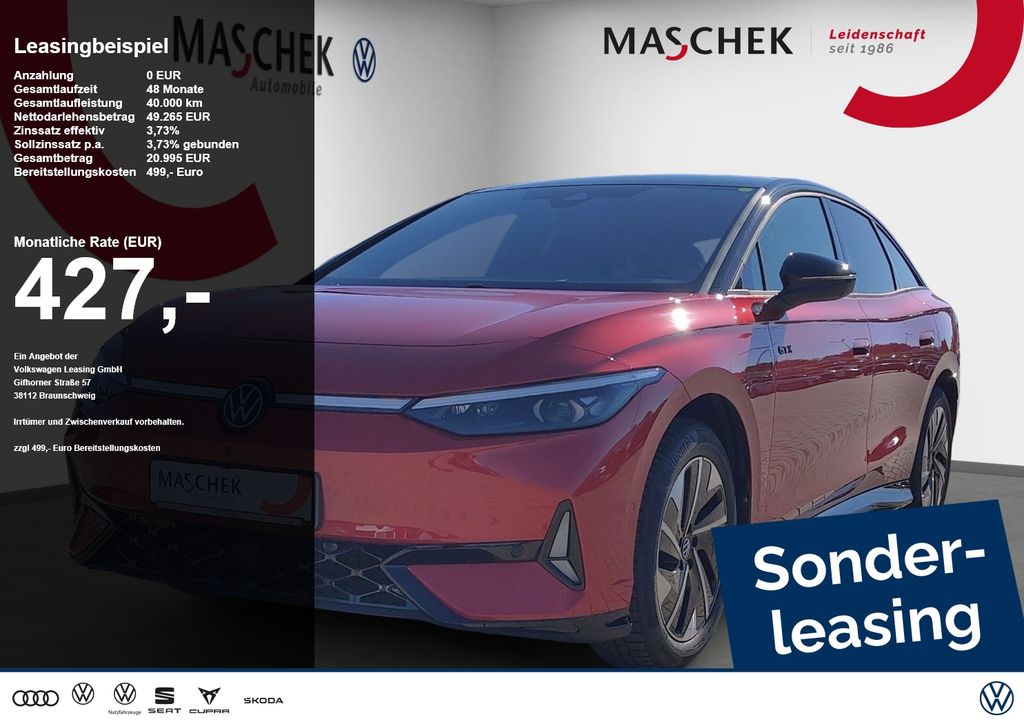 Volkswagen ID.7 GTX 86 kWh Sonderleasing AHK Harman DCC Mem