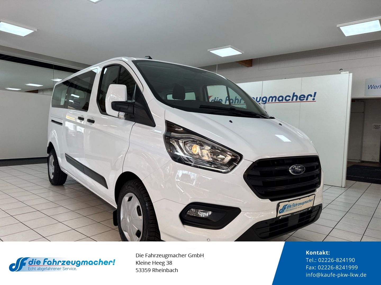 Fahrzeugabbildung Ford Transit Custom 320 L2 Trend Dyn. Kurvenlicht DAB
