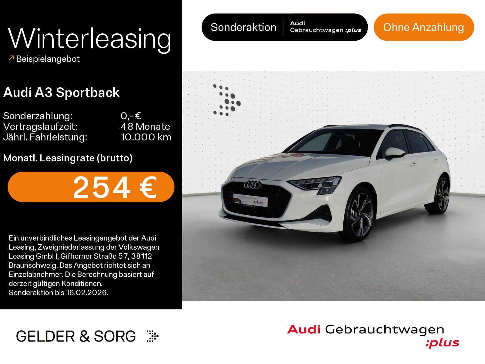 Audi A3 Sportback 30 TDI SONOS*HuD*LED*RFK*Navi