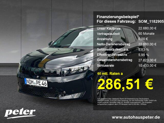 Opel Corsa F 1.2 GS +Matrix-LED+Rückfahrkamera+LHZ+