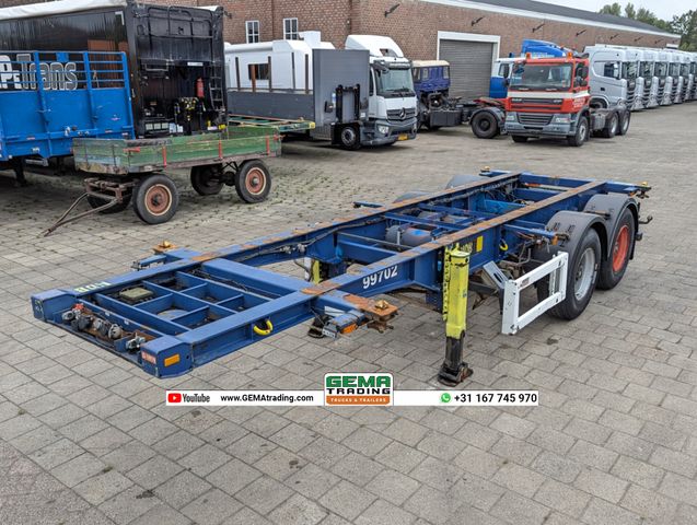 Krone SZP 18 EZ 2-Assen SAF - Drumbrakes - 20FT connec