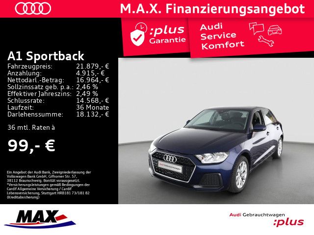 A1 Sportback 25 TFSI ADVANCED APP+DCP+EPH+DAB+