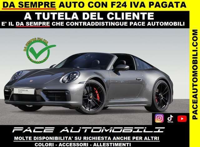 Porsche 992 911 TARGA 4 GTS BLACK ASSE POSTERIOR