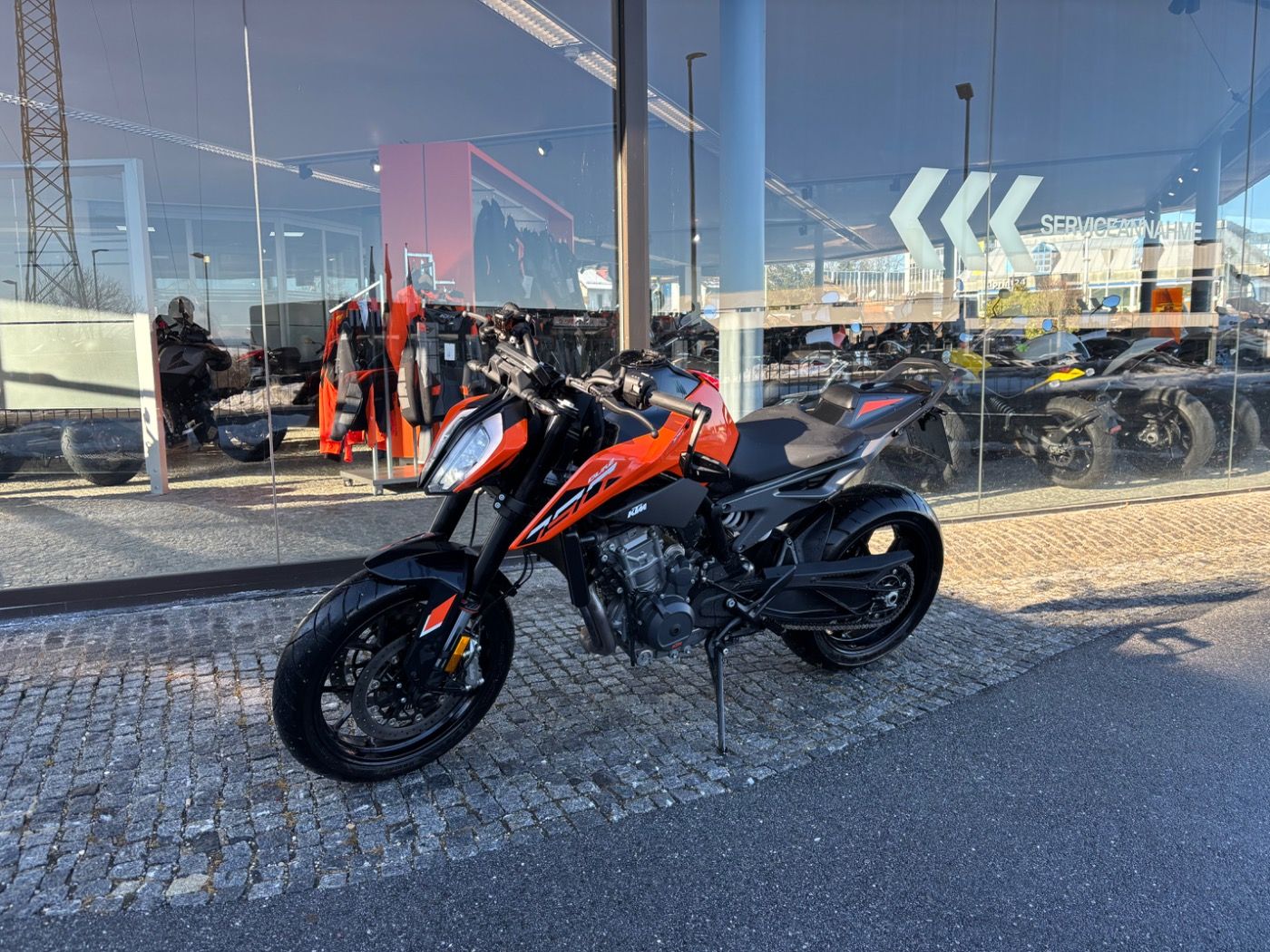 Fahrzeugabbildung KTM 790 Duke Quickshifter kurzes Heck