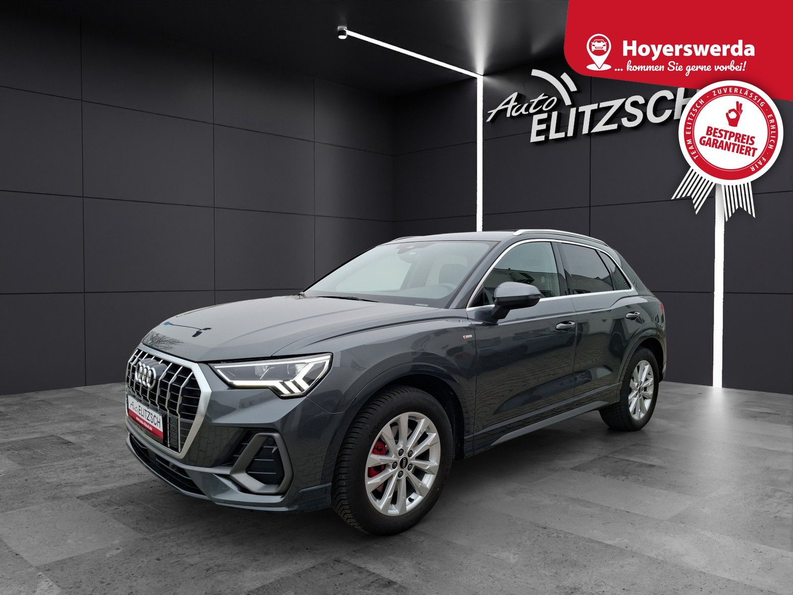 Fahrzeugabbildung Audi Q3 40 TFSI S-line quattro LED AHK Navi AVC ACC P