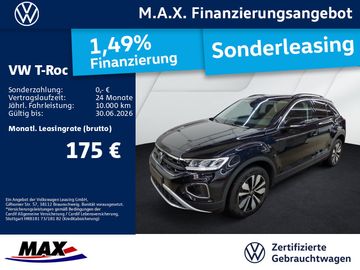 Volkswagen Leasingangebot: Volkswagen T-Roc 1.0 TSI GOAL LED+DCP+PDC+NAVI+ACC+LANE ASS
