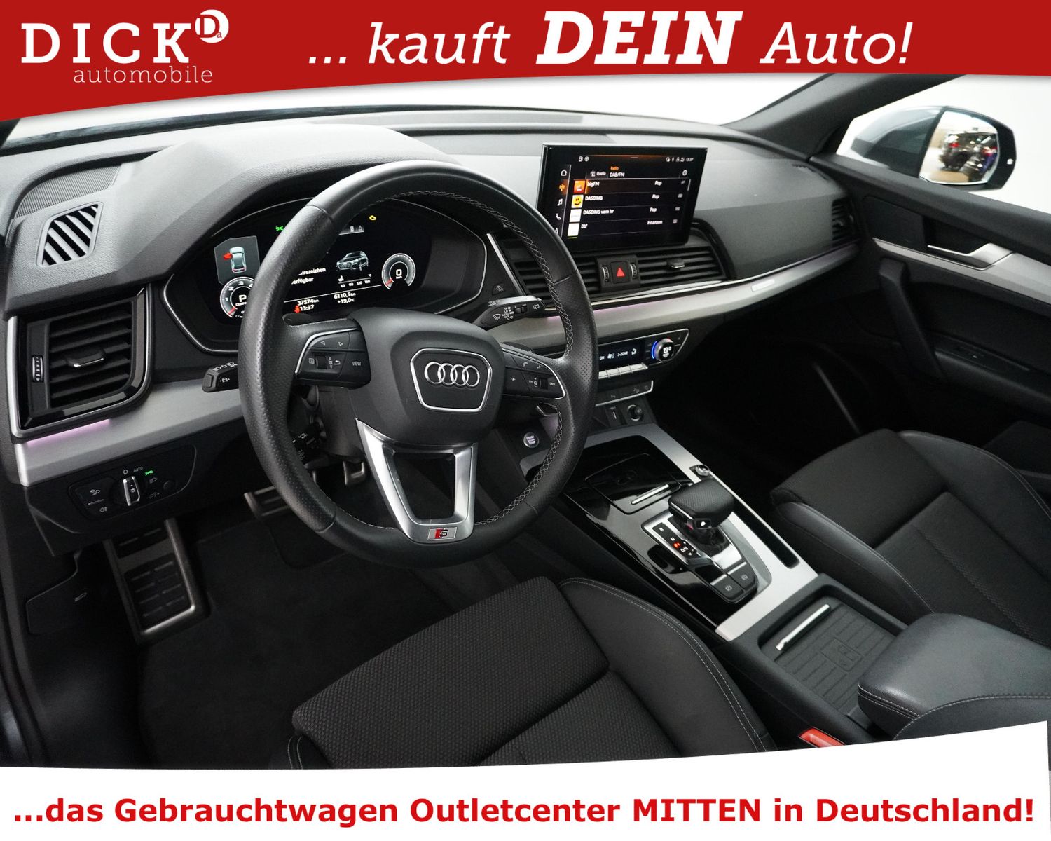 Fahrzeugabbildung Audi Q5 40d Quatt 2X S LINE SPORT+MATRI+VIRTU+KAM+AHK