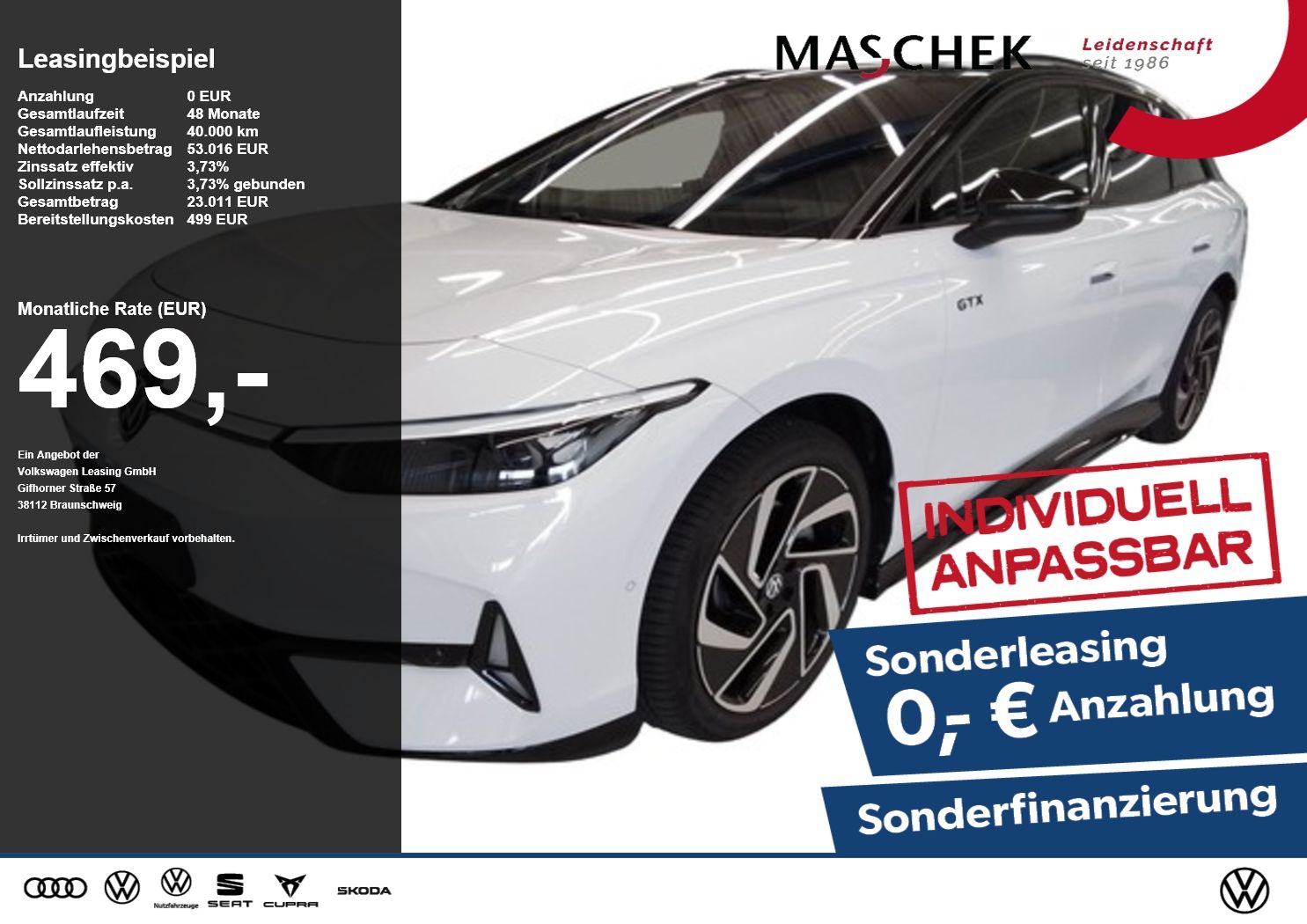 Volkswagen ID.7 Tourer GTX Panorama AHK Ansc foto 1
