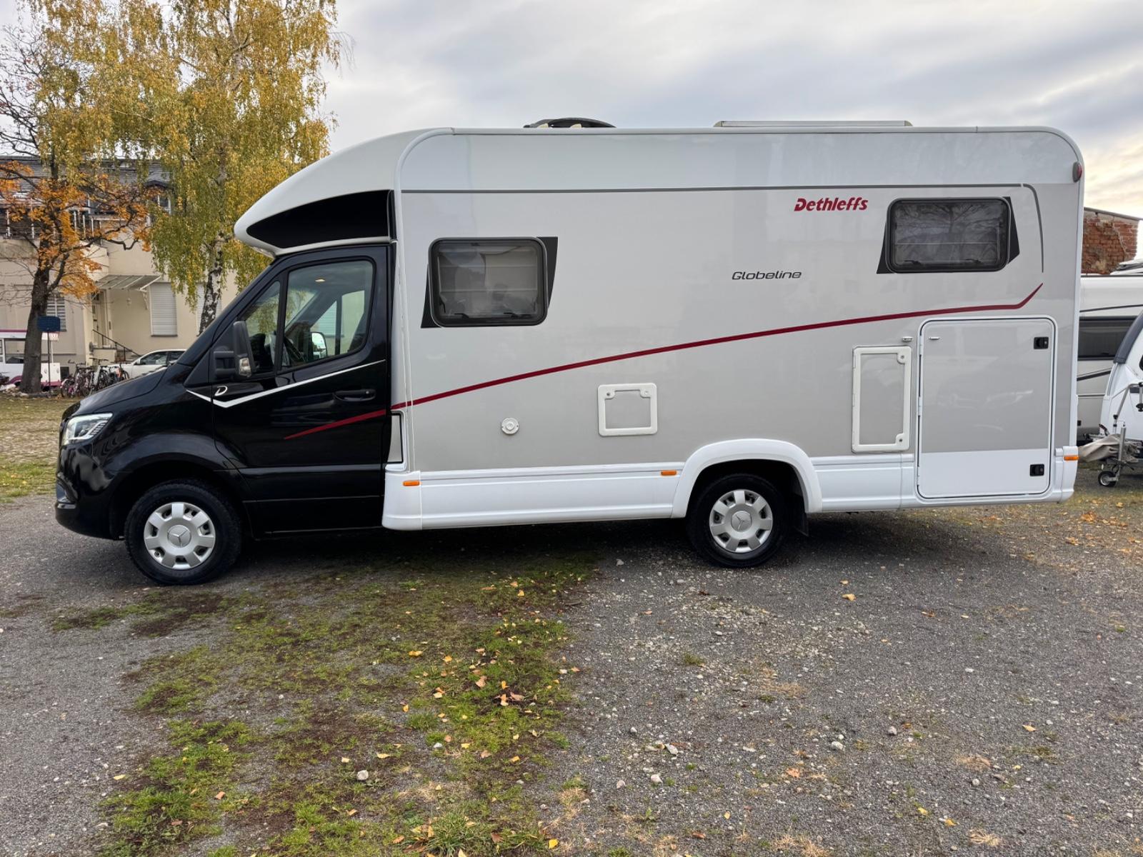 Dethleffs Globeline T6613EB-Klima-elektrisches-Hubbett