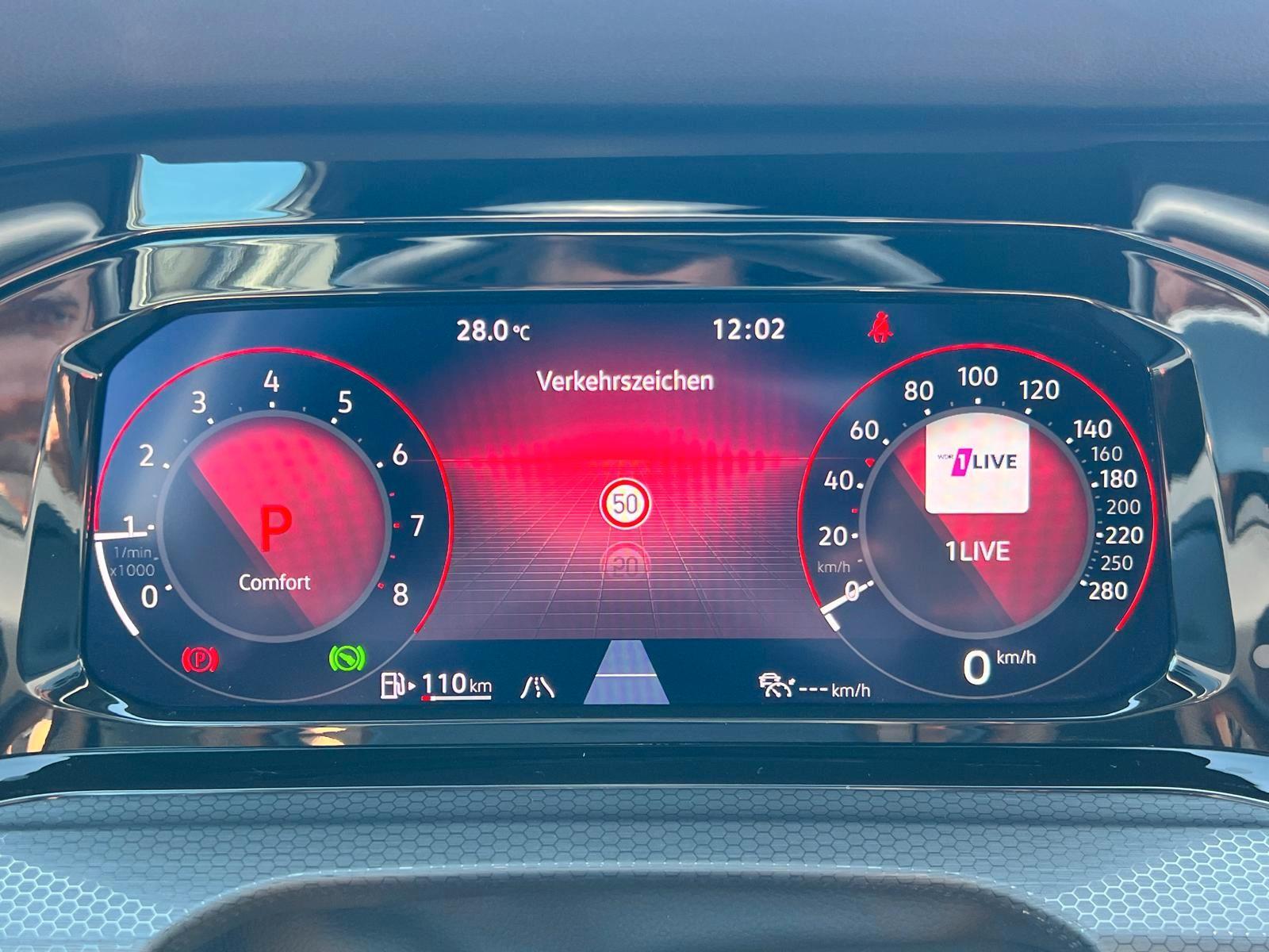 Volkswagen Golf VIII GTI LED-PLUS ACC RFK APP SHZ 3-ZONEN, миниатюра 14