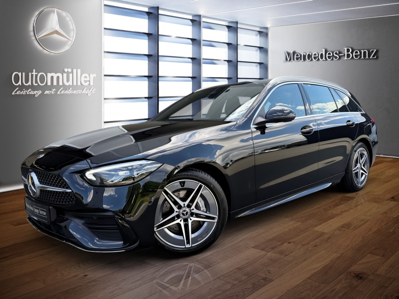 Fahrzeugabbildung Mercedes-Benz C 300 d T-Modell AMG+AHK+AMBIENTE+KAMERA+LED+