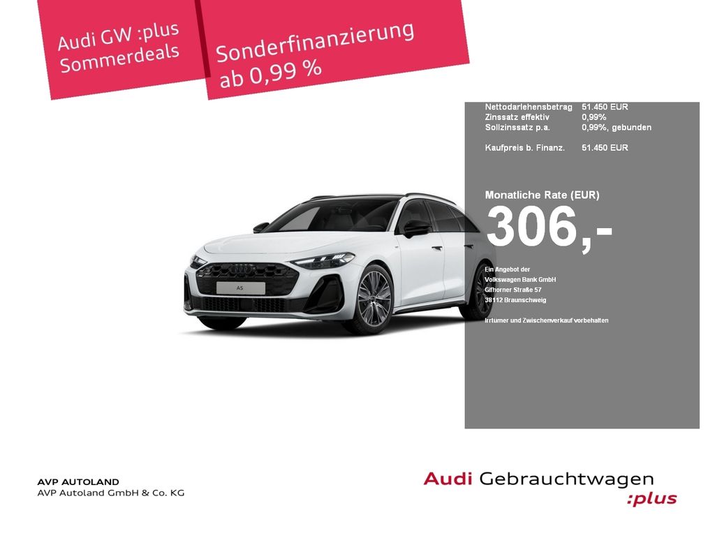 Audi A5 Avant TFSI quattro S tronic S line | PANO |