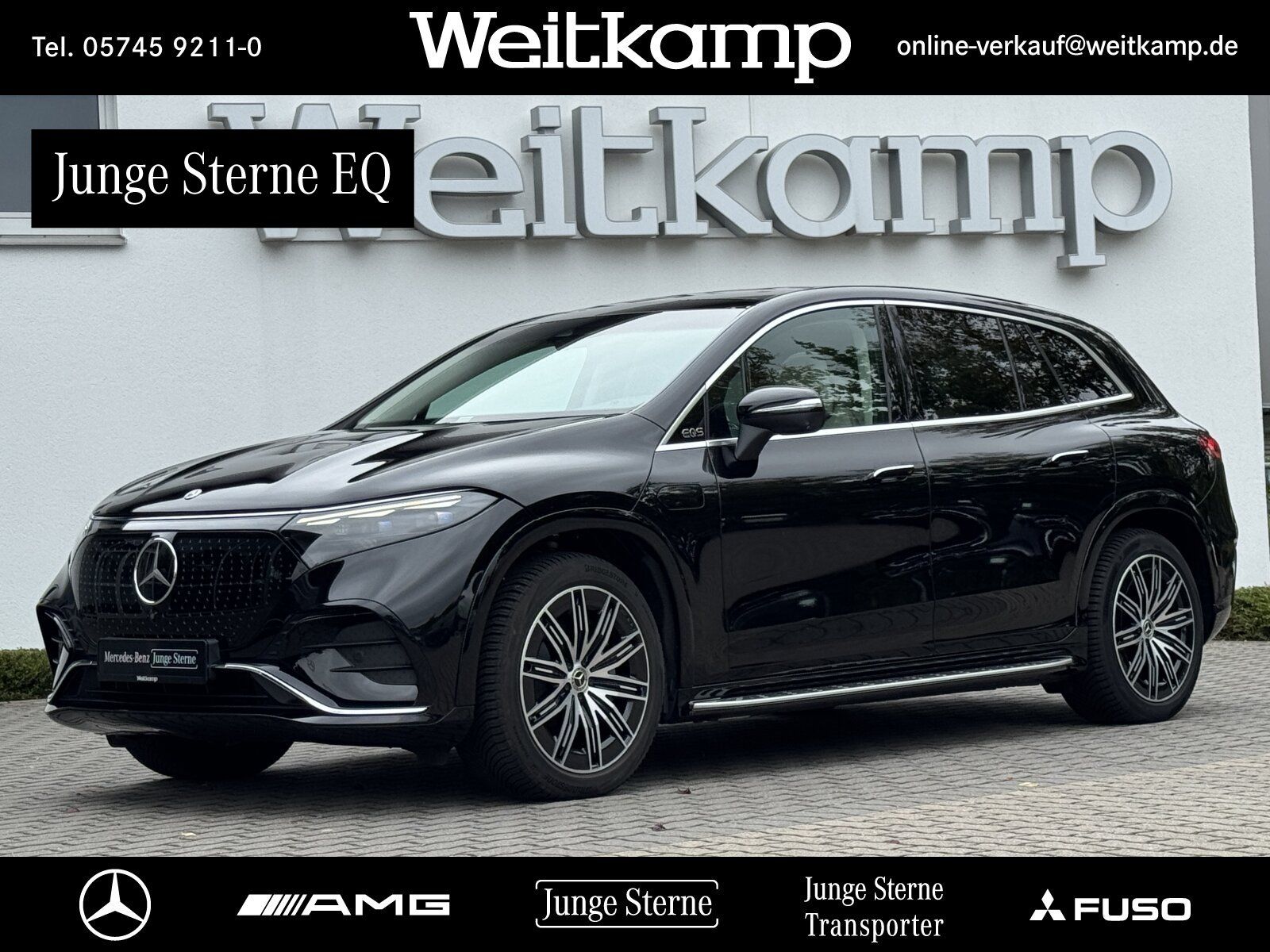Mercedes-Benz EQS 450 4M SUV AMG HYPERSCREEN AIRMATIC 7-SITZ foto 1