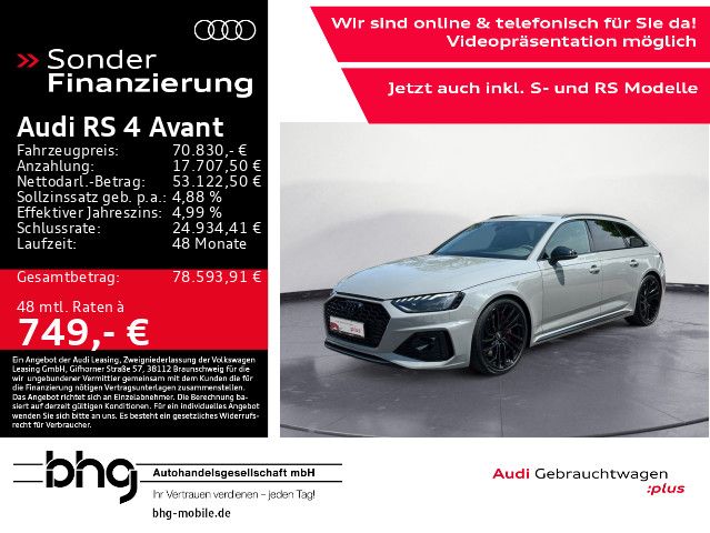 AUDI RS4 Avant 2.9 TFSI quattro Matrix/Navi/Kamera/As