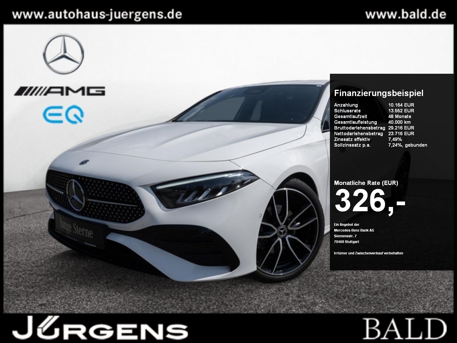 Mercedes-Benz A 200 Special/AMG/LED/Cam/Night/Stdhz/Totw/19'