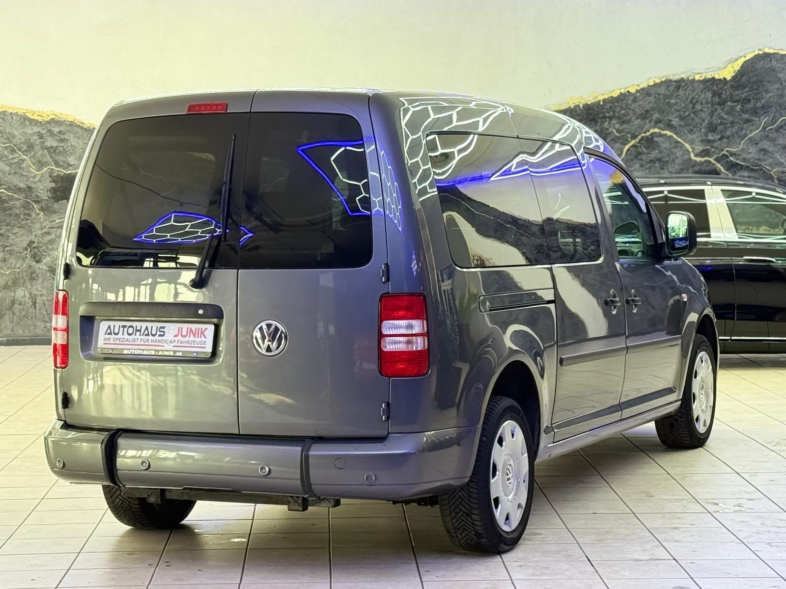Volkswagen Caddy 1,6-Maxi-Behindertengerecht-Rampe