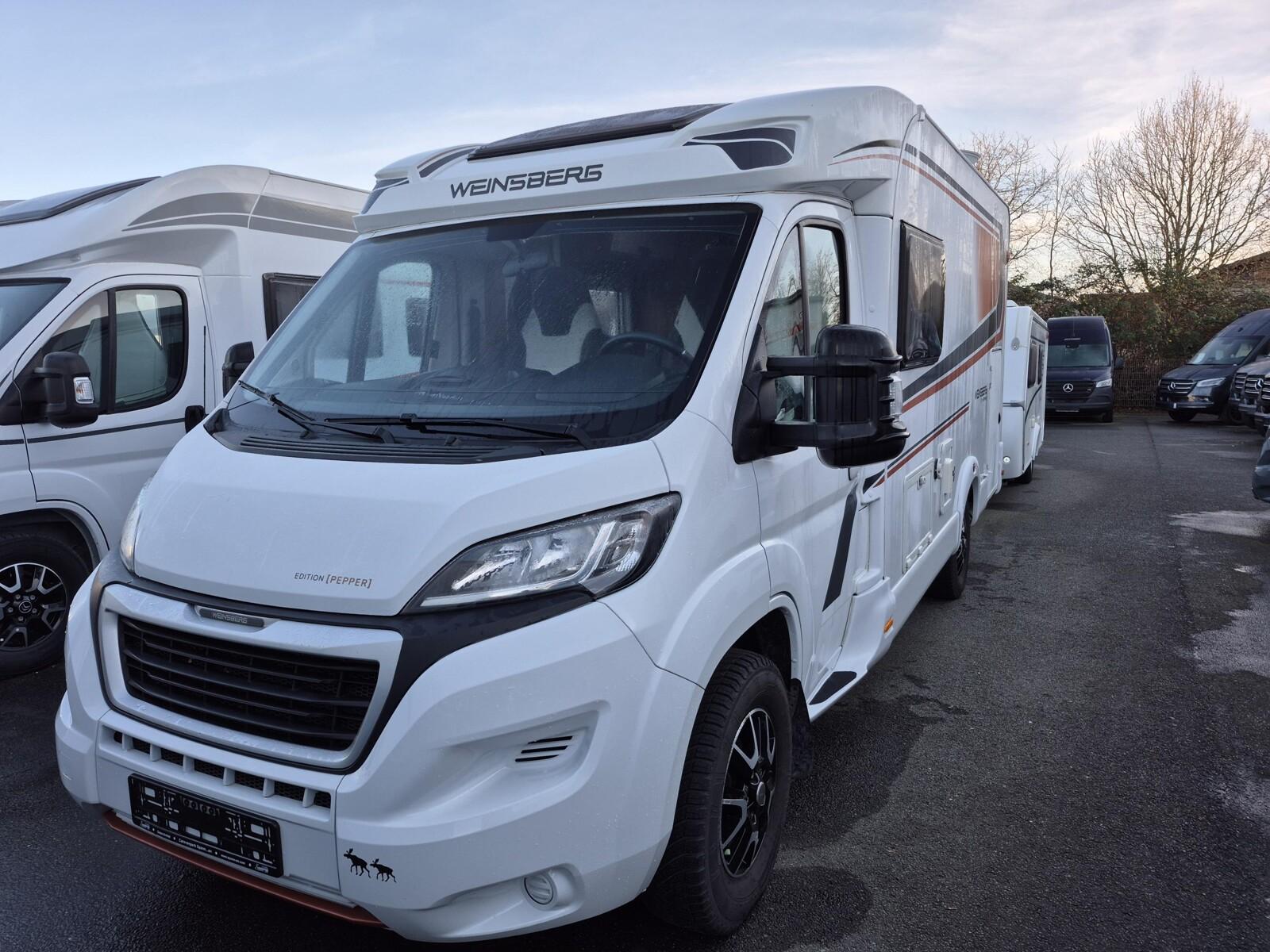 Weinsberg CaraCompact 600 MEG Pepper Fahrradträger/Markise