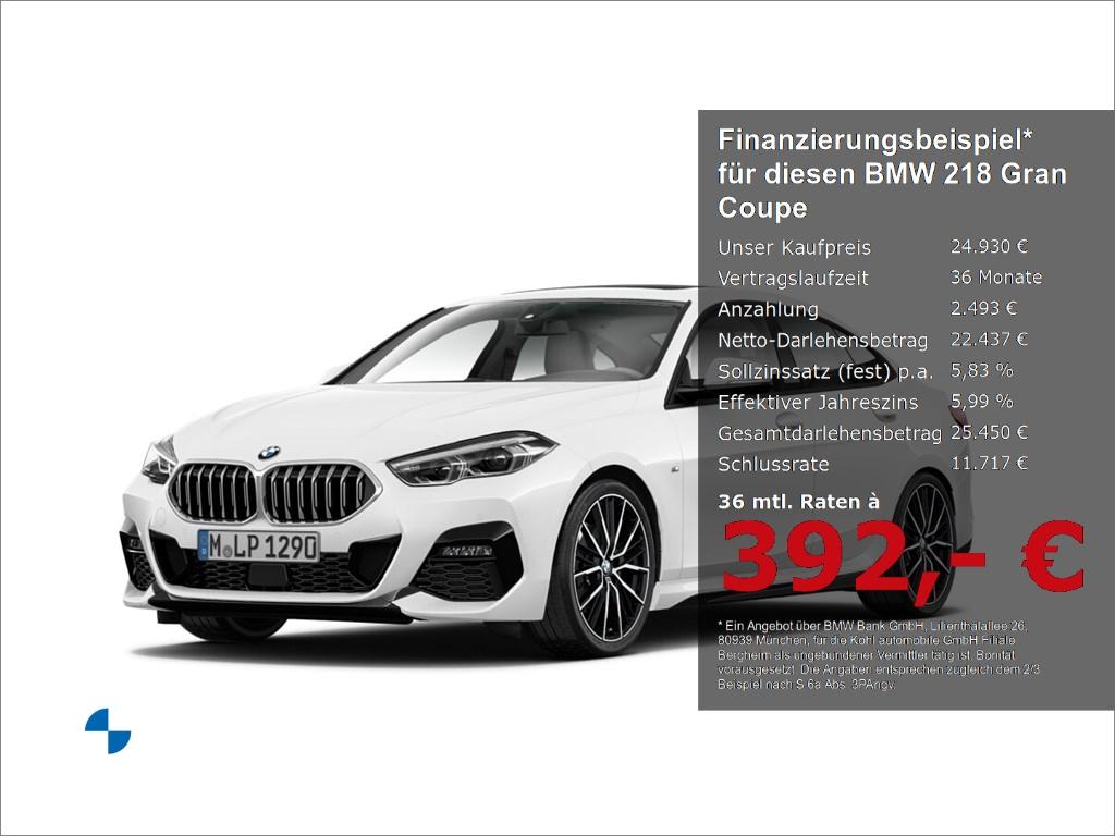 BMW 218 Gran Coupe i M Sport Panorama Glasdach Drivi