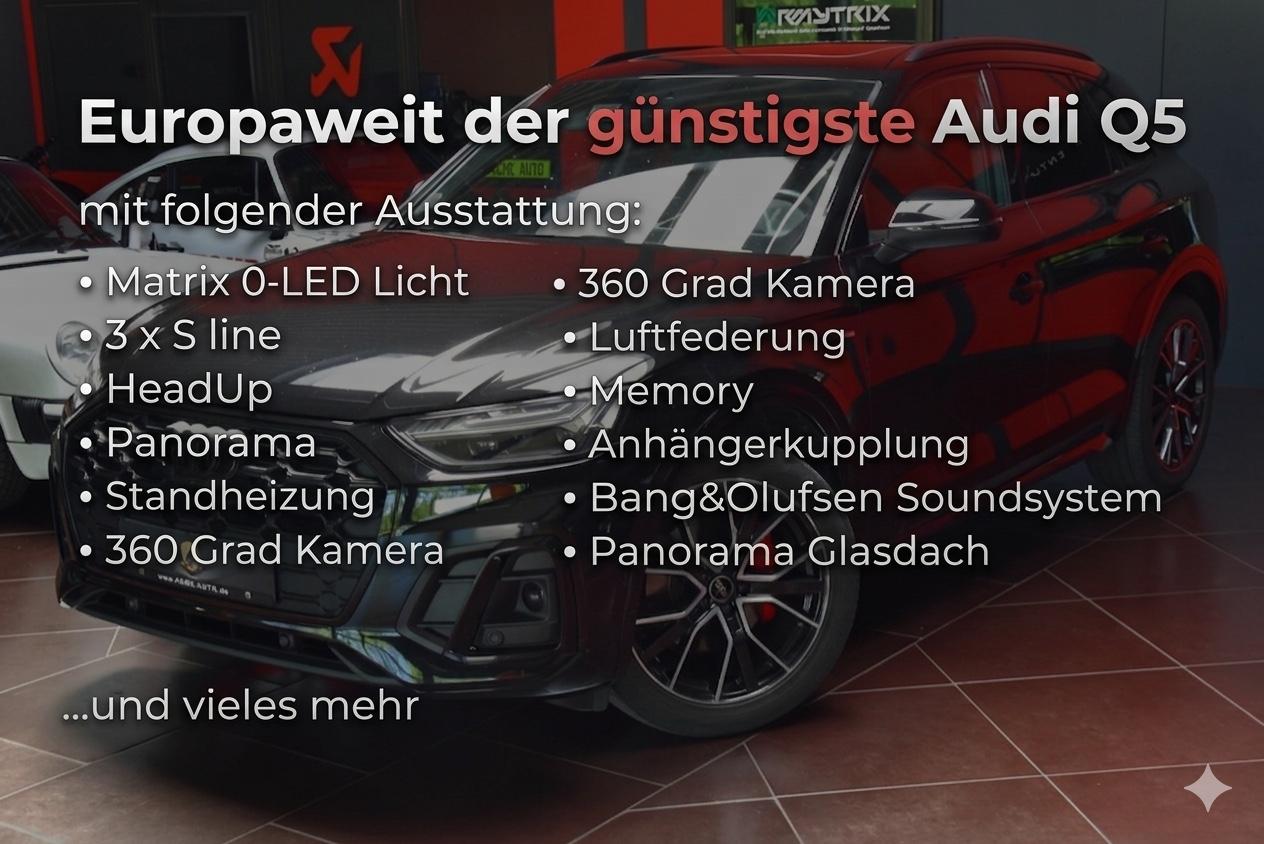 Audi Q5 quat|S line|Matrix|O-LED|Std.Hzg|Air|KeyLess|