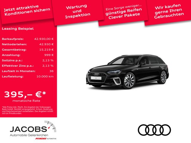 Audi A4 Avant 40 TFSI S-tronic S line AHK, Top View,