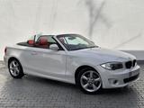 BMW 120i Cabrio Automatik/Navi/Memory/Klima-Auto - BMW 1er Reihe: Weiß, Cabrio