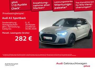 Audi Leasingangebot: Audi A1 Sportback 25 TFSI advanced S tronic LED/OPTIK