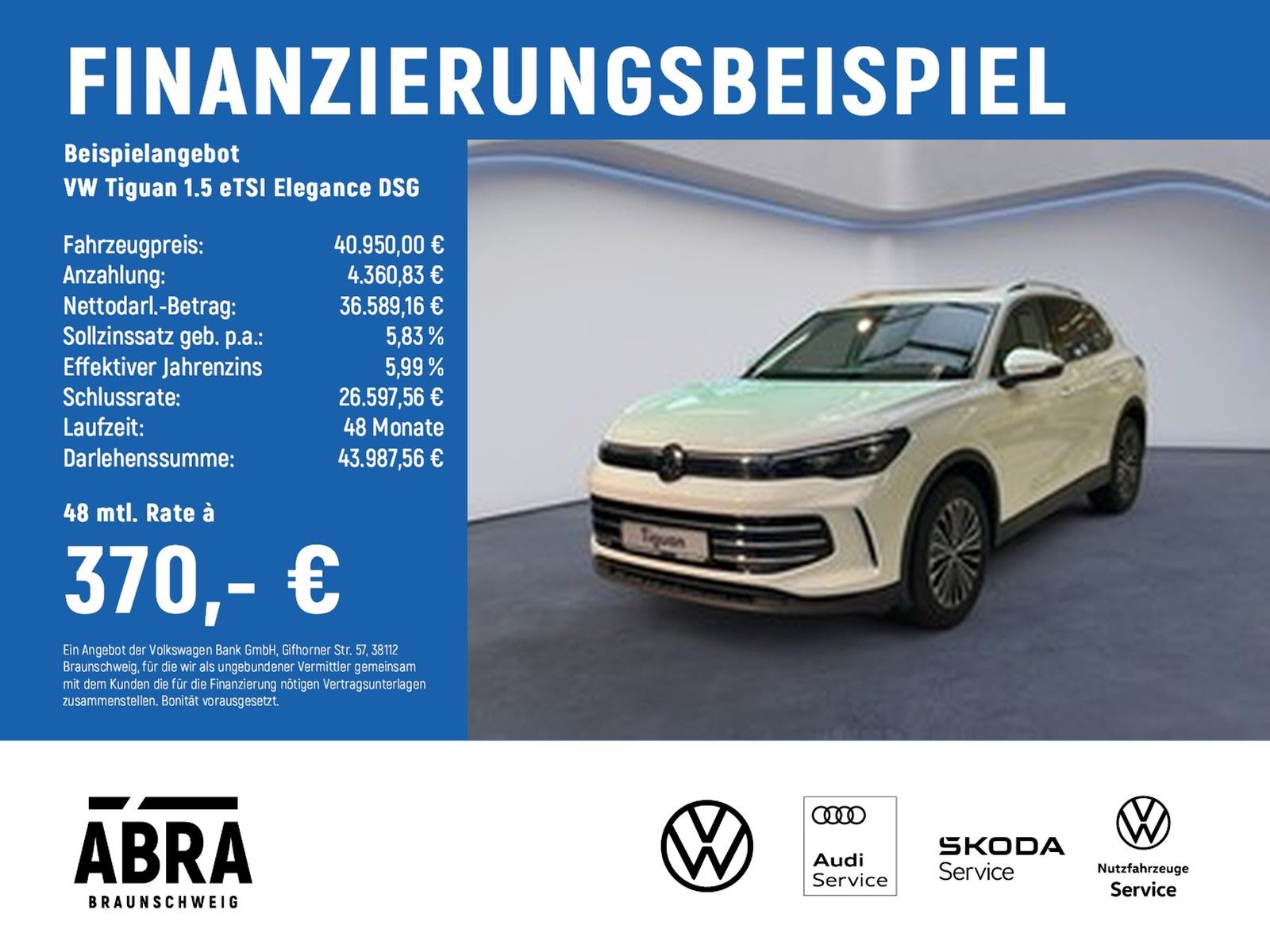 Volkswagen Tiguan 1.5 eTSI Elegance DSG
