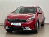 Kia Niro Spirit*Navi*SHZ*PDC*AHK*Teilleder*2. Hand* - mit Hybrid-Antrieb: Rot, Geländewagen