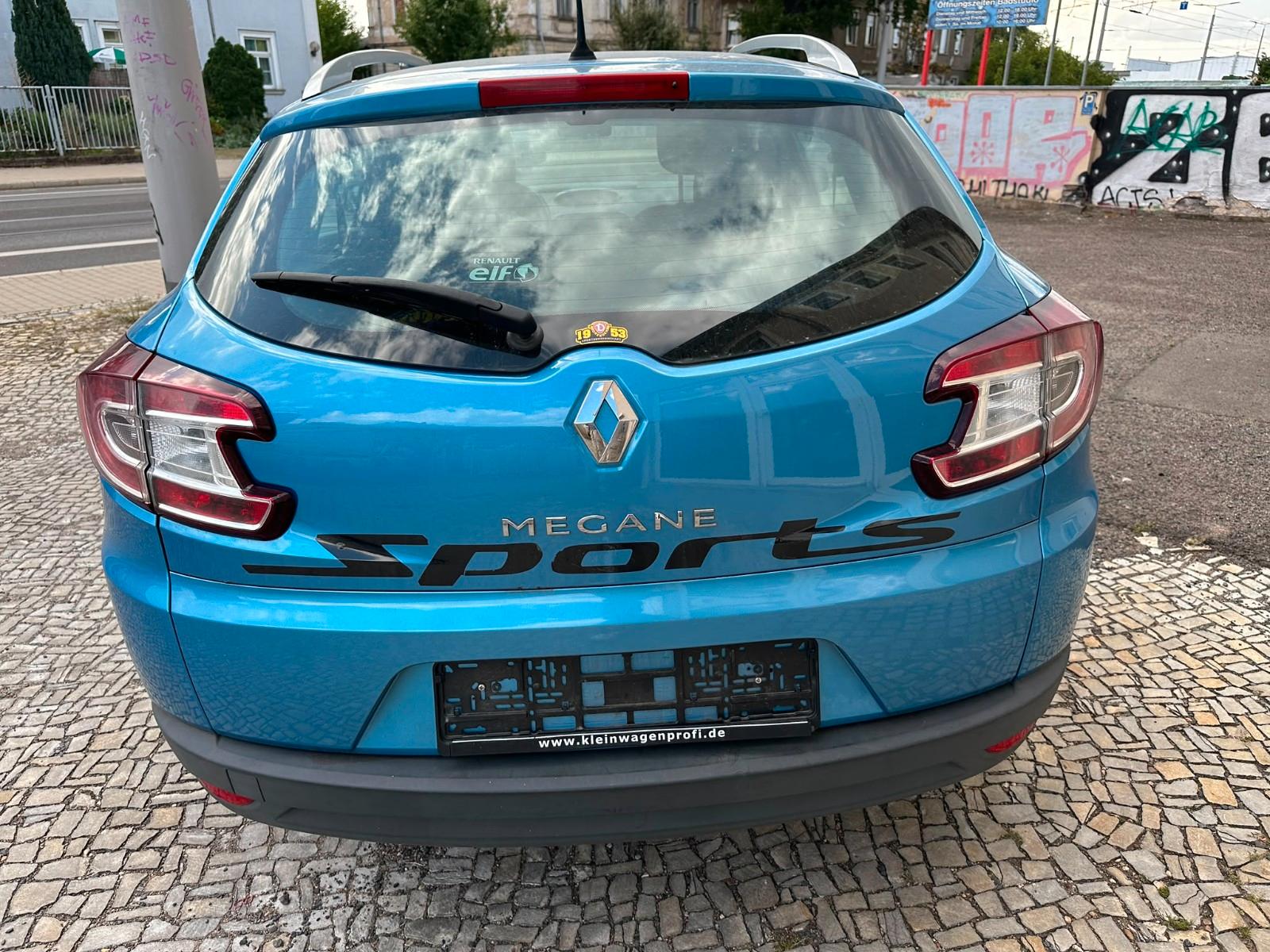 Renault Megane 2013 — engine 1.598 cm³, 110 HP (81kW)