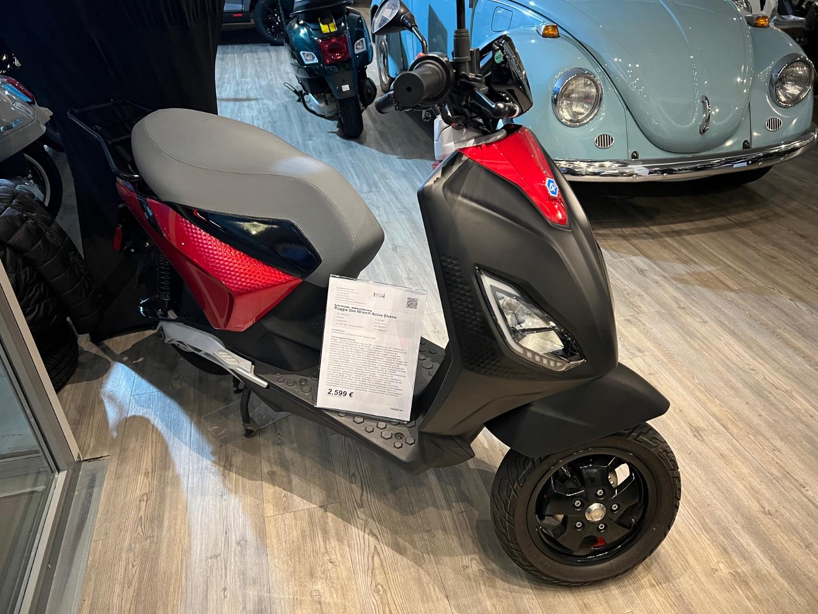 Piaggio One 60 km/h Active Elektro