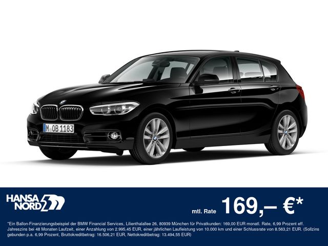 BMW 118d SPORTLINE LED NAVI 17" ALU PDC SPORTSITZ