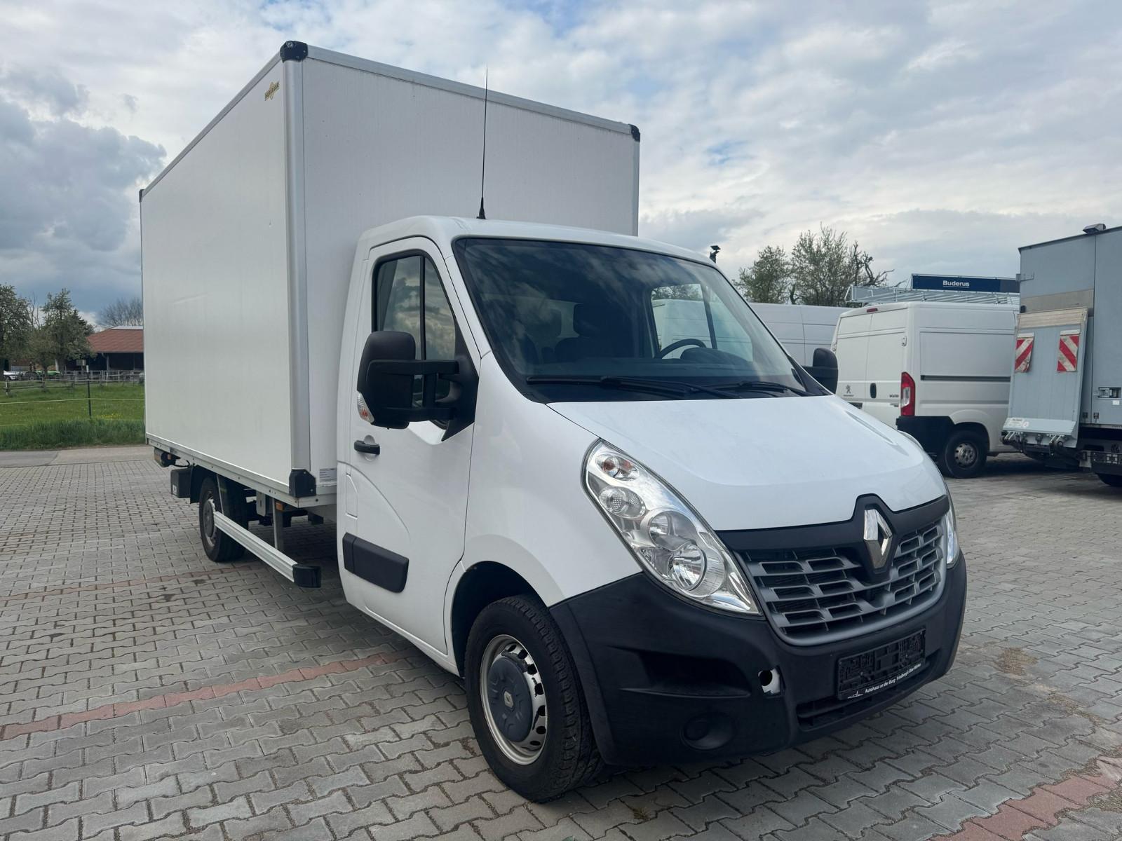 Renault Master Koffer L3 3,5t Ladebordw.+Klima+USB