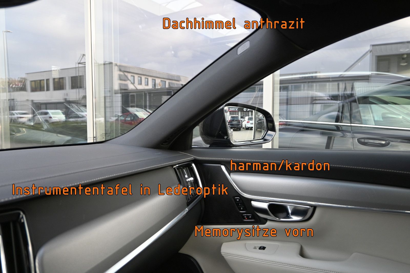 Fahrzeugabbildung Volvo V90 T8 AWD Rech R-DESIGN °ACC°AHK°FOUR-C°360°HUD