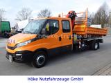 Iveco 70 C 18 DoKa/Kipper/Palfinger Kran/Greifer/2xAHK