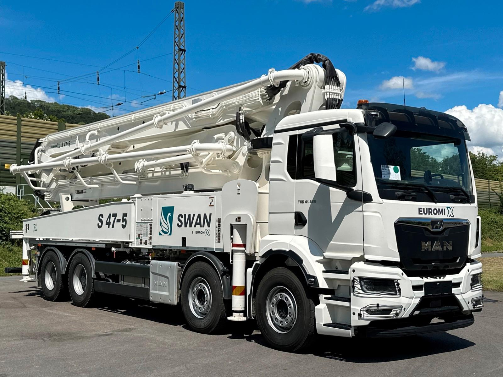 MAN TGS 41.520 8x4 SWAN TSP 47-5 160RZ    ( 47m )