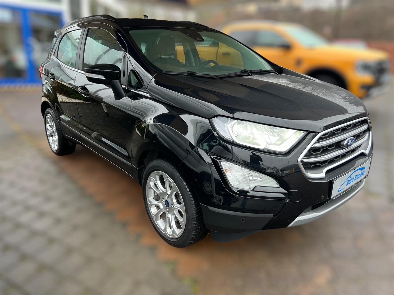 Ford EcoSport Titanium Navi,Kam,Teilleder uvm.