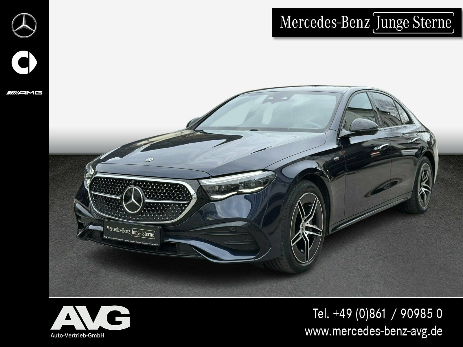 MERCEDES-BENZ E 400 e 4M AMG HA-Lenkung Burm Airmatic AHK Dist