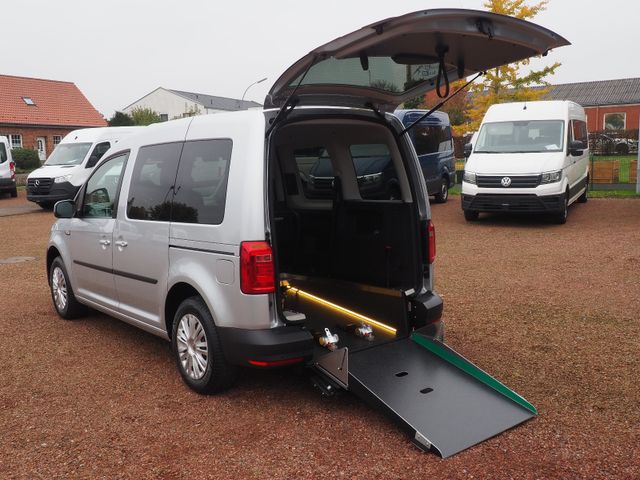 Volkswagen Caddy Klima Navi Behindertengerecht Rampe