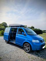 Volkswagen T5 Multivan + Dachbox, Winterreifen, Fahrradträg - gebrauchte VW T5 aus dem Jahr 2007
