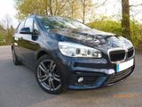 BMW 220d Automatik LED Leder Sportsitz 18" AHK - blaue BMW 220 Active Tourer
