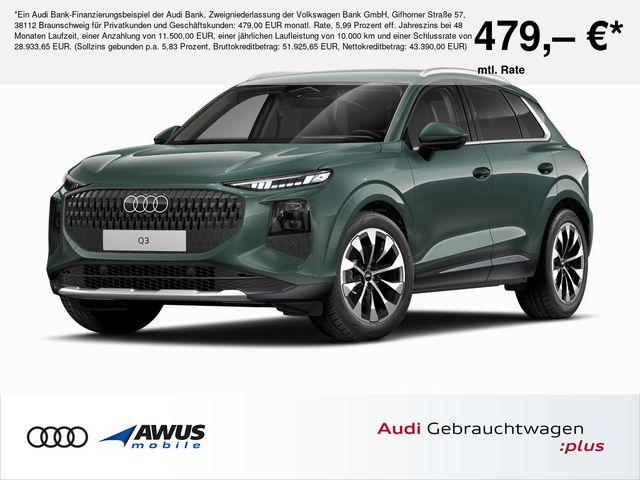 Q3 2.0 TDI S tronic AHK, Matrix-LED, Navigation