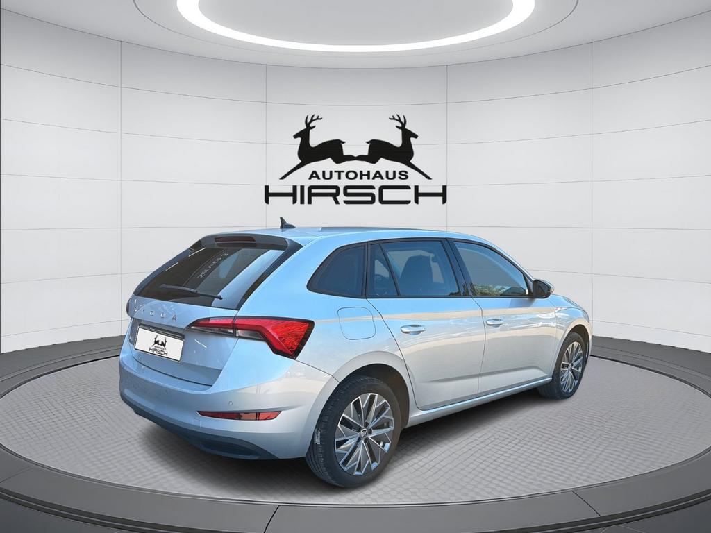 Skoda Scala 2023 г. Серебристый, пробег 45530 км