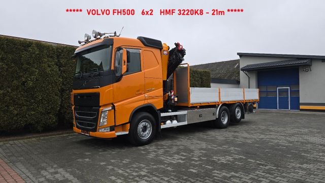 Volvo FH500 6x2 HDS HMF 3220K8-21m