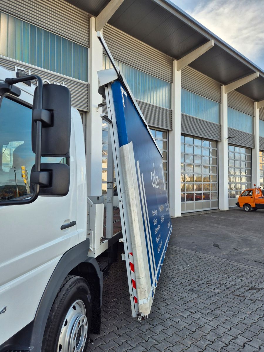 Fahrzeugabbildung Mercedes-Benz Atego 1324 L Glaswand Heckkran PK10002 SH Funk
